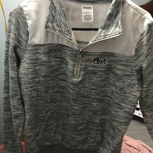 V.S. Pink quarter zip pullover